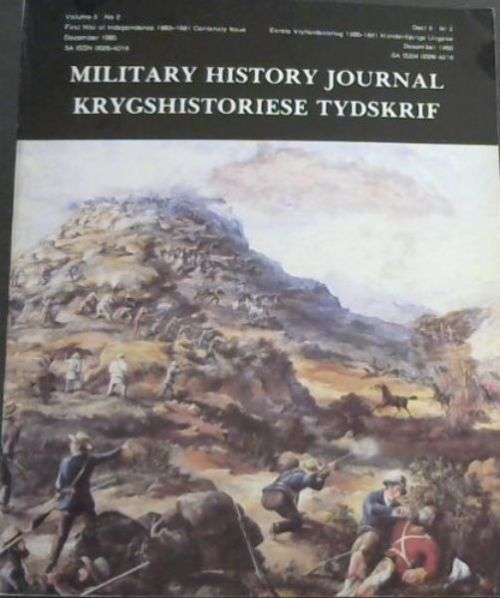 `MILITARY HISTORY JOURNAL VOLUME 5, NO. 2 CENTENARY ISSUE`