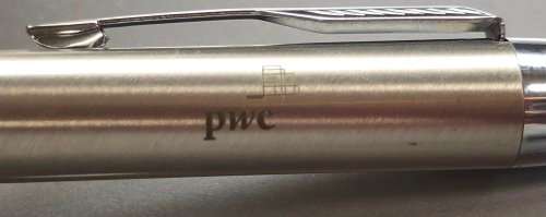 PARKER IM STAINLESS STEEL BALLPOINT PEN AND PENCIL SET