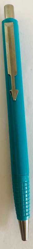 VINTAGE PARKER TURQUOISE BALLPOINT PEN IN EXCELLENT CONDITION