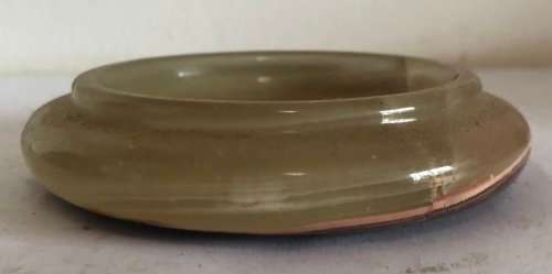 ONYX SMALL ASHTRAY MADE IN ITALY IN EXCELLENT CONDITION