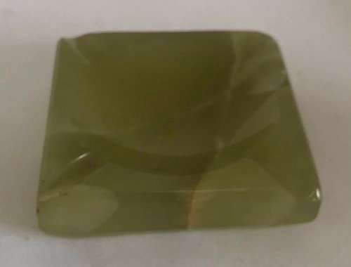 ONYX MATCHING ASHTRAY, LIGHTER AND MINI ASHTRAY MADE IN ITALY IN EXCELLENT CONDITION