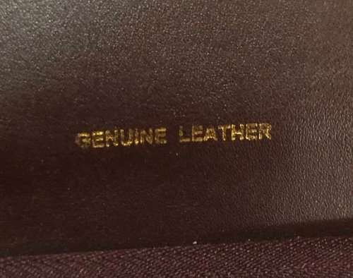 VINTAGE BROWN COMBINATION BINDER AND BRIEFCASE IN EXCELLENT CONDITION