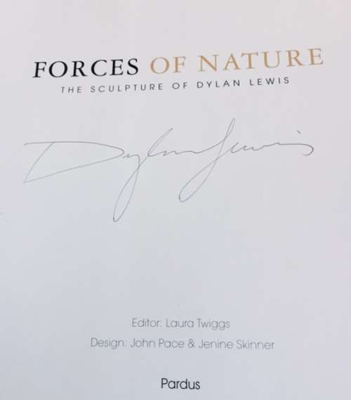 SIGNED!! SCARCE! DYLAN LEWIS `FORCES OF NATURE` FIRST EDITION, 2006