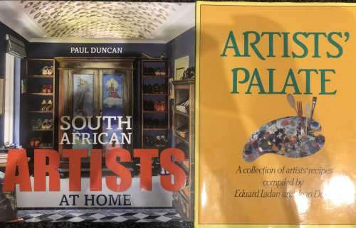 SOUTH AFRICAN ARTISTS AT HOME AND ARTISTS` PALATE A COLLECTION OF ARTISTS` RECIPES