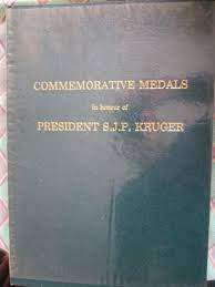 `COMMEMORATIVE MEDALS IN HONOUR OF PRESIDENT SJP KRUGER` BY MATTHY ESTERHUYSEN