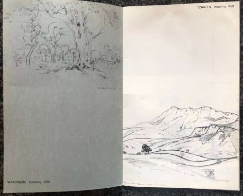 RARE! PIERNEEF COMMEMORATIVE BOOKLET 1964, LIMITED EDITION, EGON GUENTHER & ADLER FIELDING GALLERIES