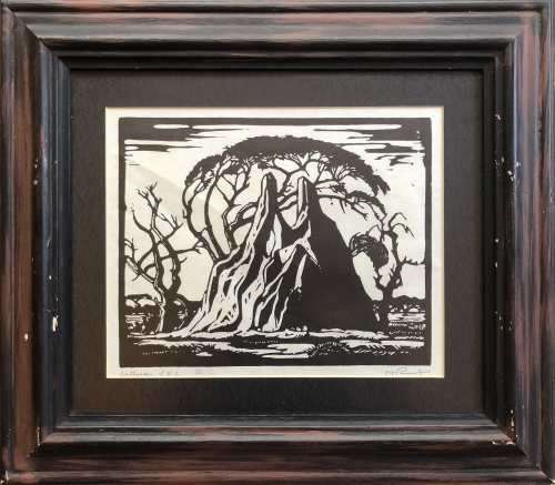 PIERNEEF LARGE A4 SIZE PHOTOLITHOGRAPHIC PRINT "ANTHEAPS SWA"