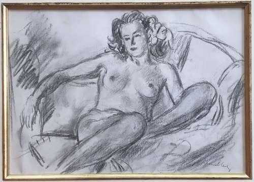 SIGNED!! ROBERT BROADLEY ORIGINAL DRAWING, BEAUTIFULLY FRAMED