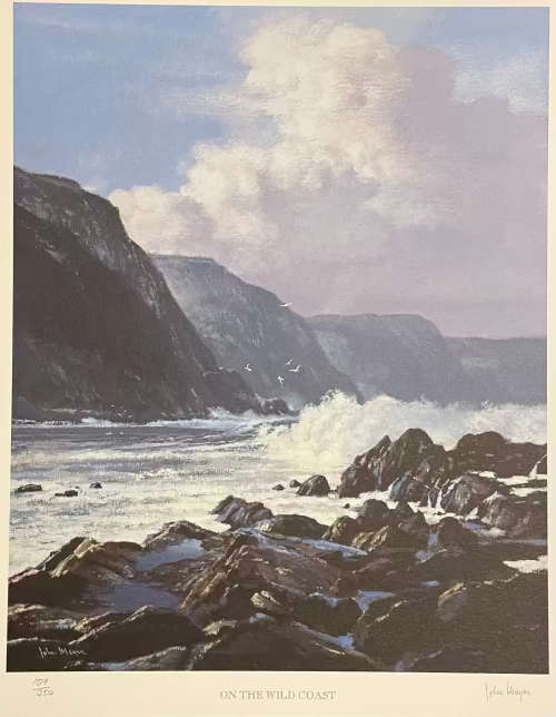RARE!! ONE SET OF 12 SIGNED AND NUMBERED JOHN MEYER PRINTS IN FINE SLIPCASE UNFRAMED