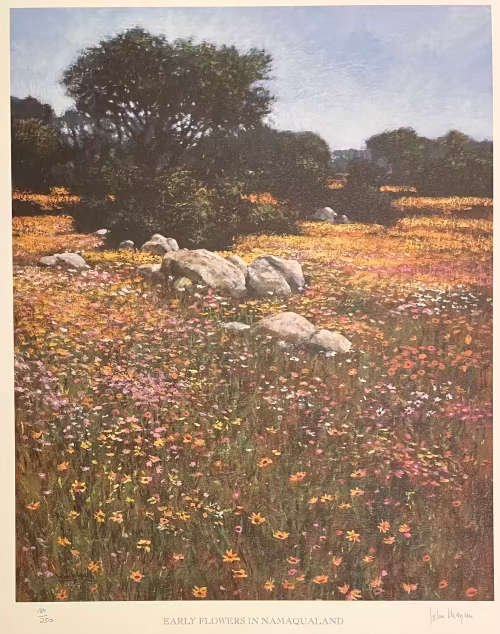 RARE!! ONE SET OF 12 SIGNED AND NUMBERED JOHN MEYER PRINTS IN FINE SLIPCASE UNFRAMED