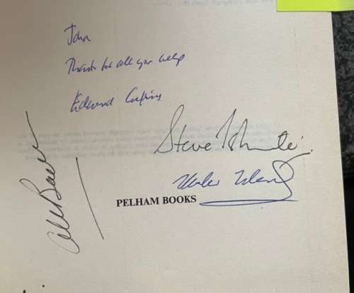 SIGNED! `KEPLER THE BIOGRAPHY` BY EDWARD GRIFFITHS SIGNED BY WESSELS, MIN STEVE TSHWETE & ALI BACHER