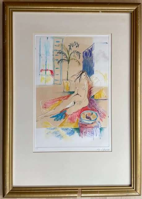 SIGNED!! SUE PAM-GRANT PRINT, NUMBERED 2/2, DATED 1987