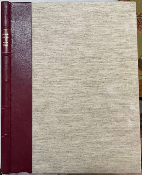 GREGOIRE BOONZAIER LINOCUT AND COLLECTOR`S EDITION BOOK