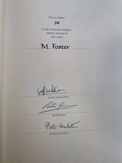 DELUXE SIGNED! `THE COMPLETE BOOK OF SOUTHERN AFRICAN BIRDS` BY P GINN, W MCILLERON & P MILSTEIN