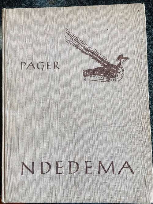 HARALD PAGER `NDEDEMA - A DOCUMENTATION OF THE ROCK PAINTINGS OF THE NDEDEMA GORGE`, FIRST EDITION