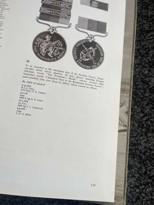`CONTACT - A TRIBUTE TO THOSE WHO SERVE RHODESIA` JOHN LOVETT