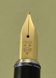 CROSS TRIO SET ROSE GOLD FOUNTAIN PEN WITH 14K GOLD NIB, BALLPOINT PEN & PENCIL IN BOX