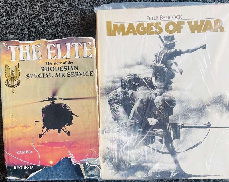1 SET OF 15 BOOKS SOUTH AFRICAN MILITARY RELATED, RECCE, BORDER WARS, SADF, AVIATION ETC.