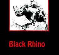 SIGNED AND NUMBERED!! `BLACK RHINO` BY RON THOMSON FIRST EDITION