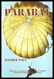 SIGNED!! `PARABAT` BY MATHEW PAUL, FIRST EDITION, EXCELLENT CONDITION