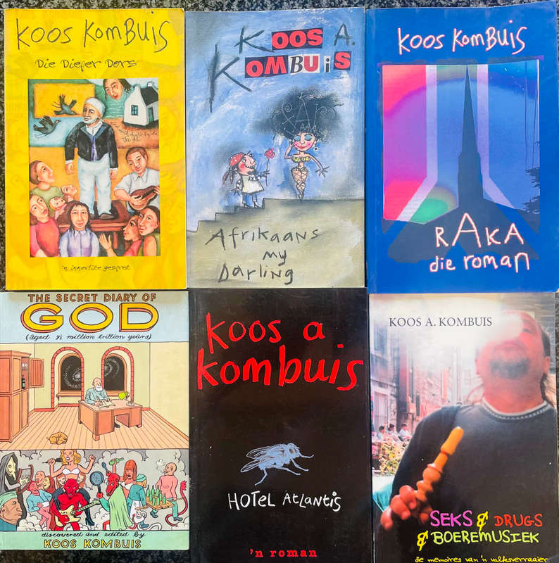 KOOS KOMBUIS X 6 BOOKS - PACKAGE DEAL