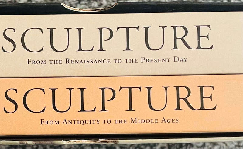 BOX SET-SCULPTURE-VOL 1 FROM THE RENAISSANCE TO PRESENT DAY VOL 2 FROM ANTIQUITY TO THE MIDDLE AGES
