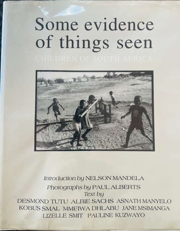 `SOME EVIDENCE OF THINGS SEEN` PAUL ALBERTS, FIRST EDITION