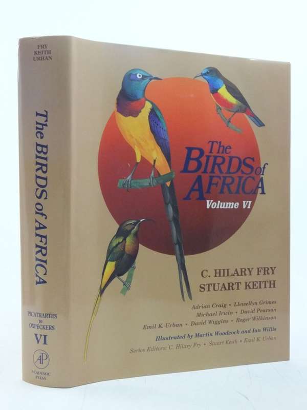 `THE BIRDS OF AFRICA` 7 VOLUME SET PUBLISHED BY ACADEMIC PRESS