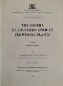 `THE GENERA OF SOUTHERN AFRICAN FLOWERING PLANTS` VOLUMES 1 AND 2 BY DR. RA DYER