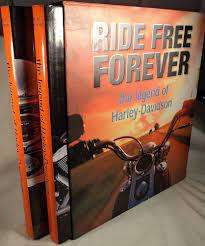`RIDE FREE FOREVER - THE LEGEND OF HARLEY DAVIDSON` DOUBLE VOLUME SET IN SLIPCASE