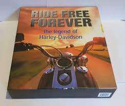 `RIDE FREE FOREVER - THE LEGEND OF HARLEY DAVIDSON` DOUBLE VOLUME SET IN SLIPCASE