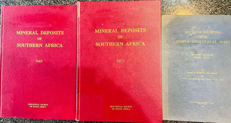 `MINERAL DEPOSITS OF SOUTHERN AFRICA-VOLUMES 1 & II` BY CR ANHAEUSSER & S MASKE