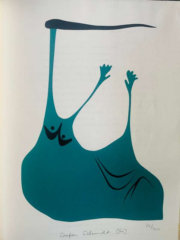 SCARCE!! `IZWI 1` WITH 2 SIGNED & NUMBERED SILKSCREEN INSERTS BY CASPER SCHMIDT & CHRISTO COETZEE