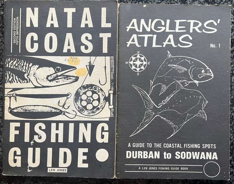 TWO BOOKS! `NATAL COAST FISHING GUIDE` AND `ANGLERS` ATLAS`