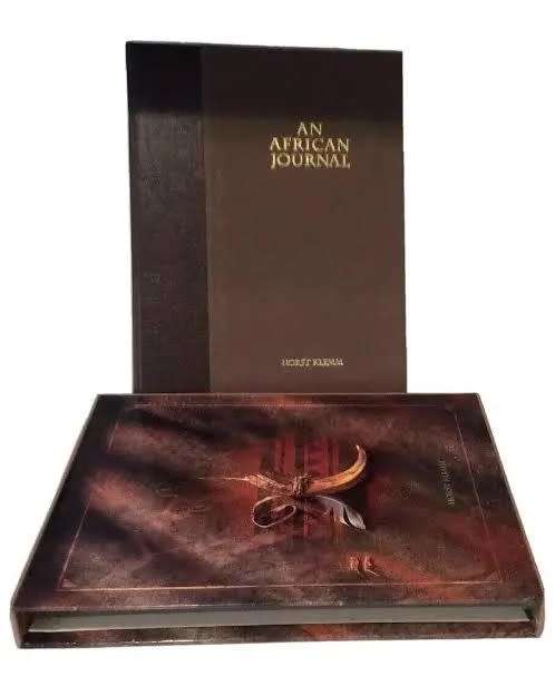 SIGNED! NUMBERED 4026/5000 AN AFRICAN JOURNAL BY HORST KLEMM