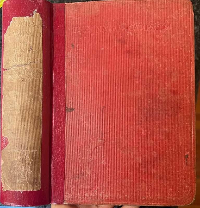 SCARCE! 1ST EDITION! THE NATAL CAMPAIGN BY BENNET BURLEIGH