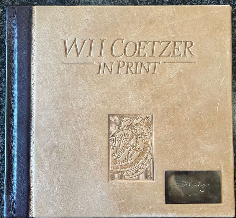DELUXE 1ST EDITION! WH COETZER IN PRINT COMPLETE OEUVRE OF GRAPHIC WORKS