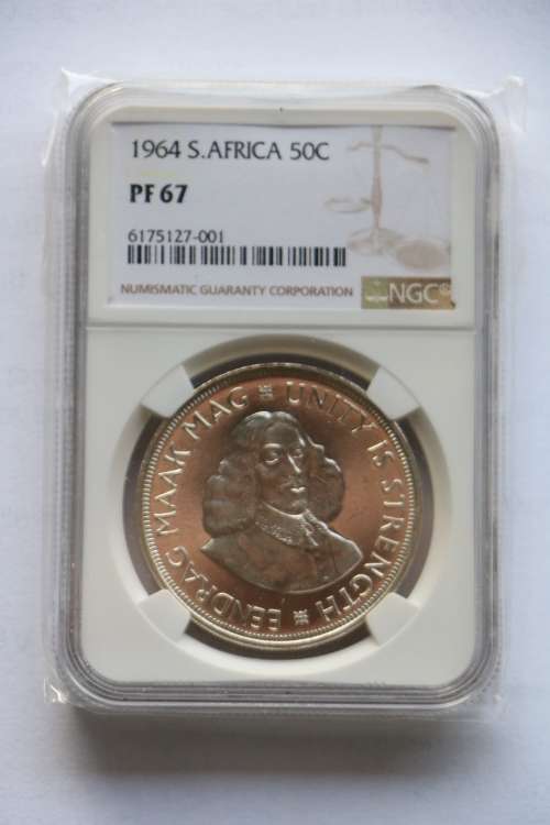 Second Finest 1964 South African 50c