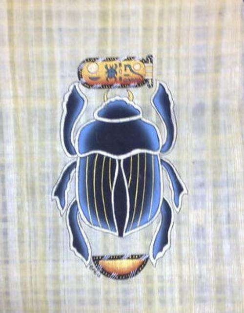 ANCIENT EGYPTIAN TRADITIONAL PAPYRUS ART