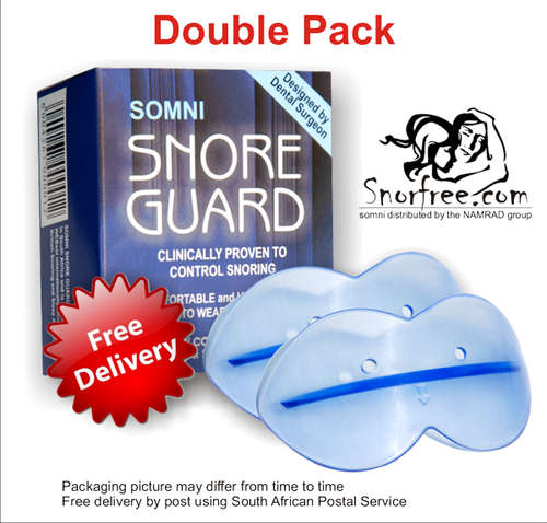 Somni anti-snoring mouthpiece {Double Pack}