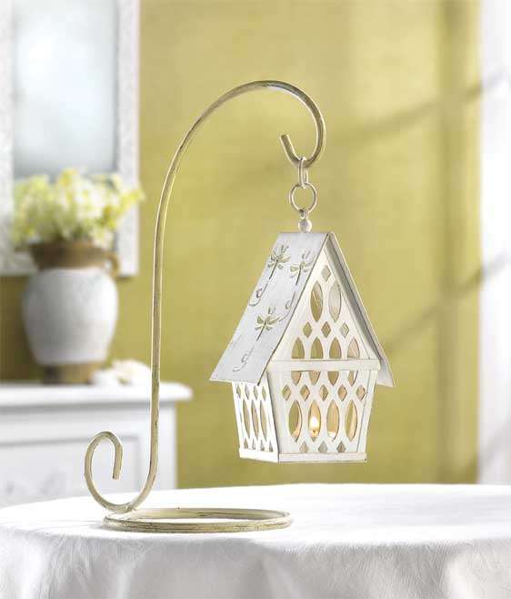 ** Read B4 Bidding ** Rachel AshwellÂ® Inspired Shabby Chic Collection - Cottage Candle Lantern