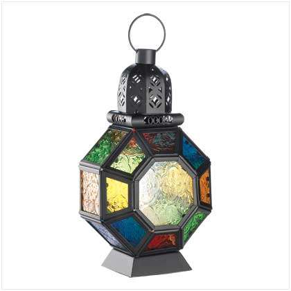 ** Read B4 Bidding ** Moroccan Market Candle Lantern
