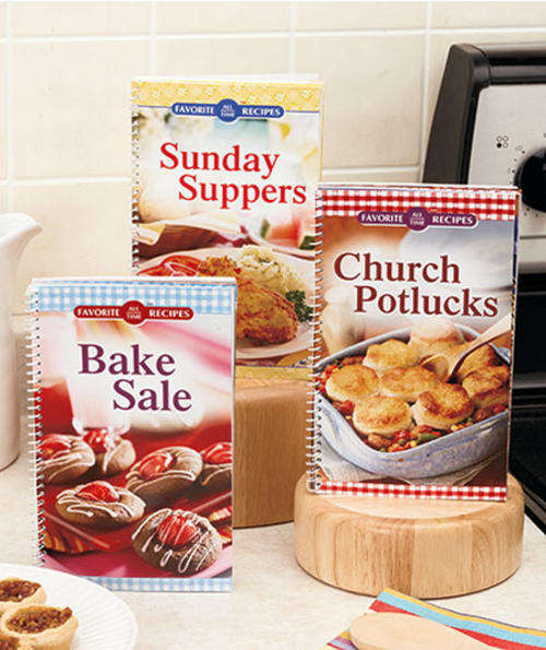 ** READ BEFORE BIDDING ** Church Recipes Cookbook / Set of 3