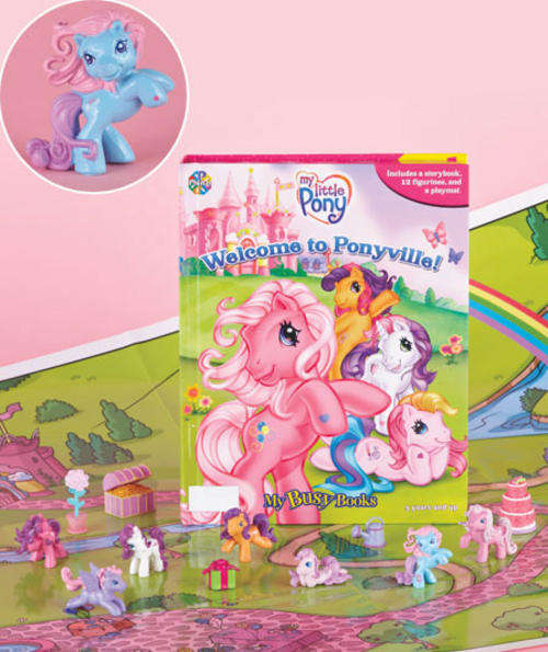 ** READ BEFORE BIDDING ** Licensed Book & Figure Sets / My Little Pony - Dora - Pixar - MORE!
