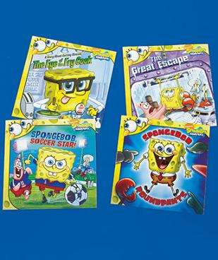 Nickelodeon Books / Set of 4 Sponge Bob