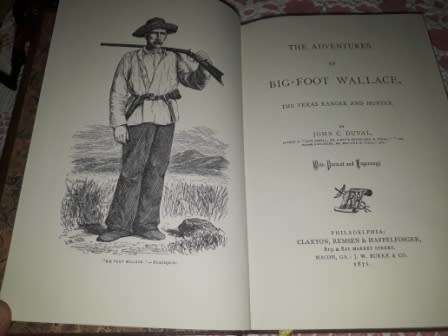 The Adventures of Big-Foot Wallace   John C Duval