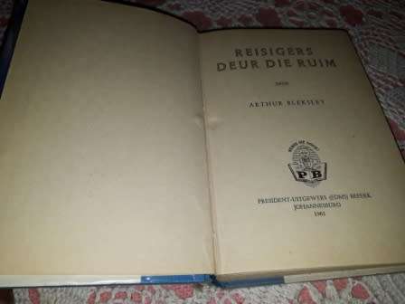 Reisigers in die Ruim         Prof Arthur E Bleksley