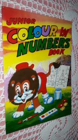 Junior Colour by Numbers Book