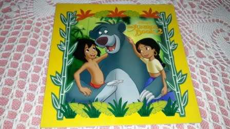 2 x Walt Disney books, Mowgli and the monkeys , The Jungle Book 2
