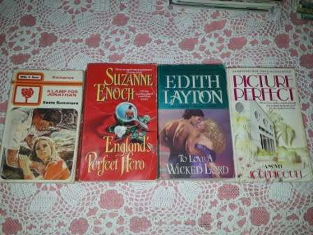 4 books by various authors Summers ,Enoch ,Picoult, Layton